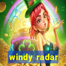 windy radar